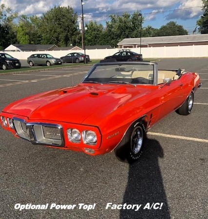 1969 Pontiac Firebird 400 Convertible   SOLD!! Special Order