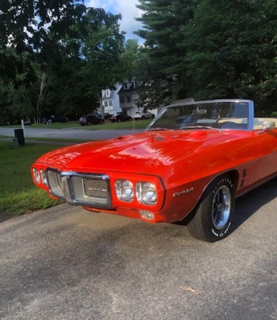 1969 Pontiac Firebird 400 Convertible   SOLD!! Special Order