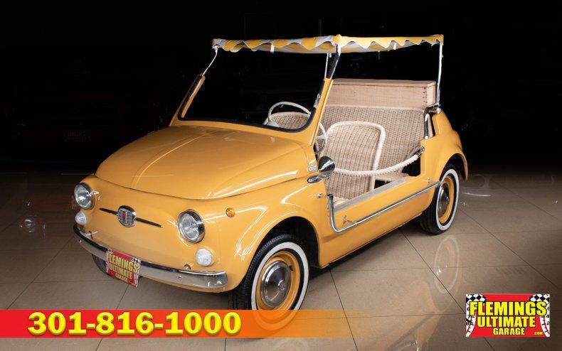 1971 Fiat 500 Jolly convertible 