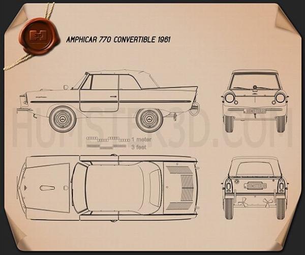 1961 AMPHICAR 770 