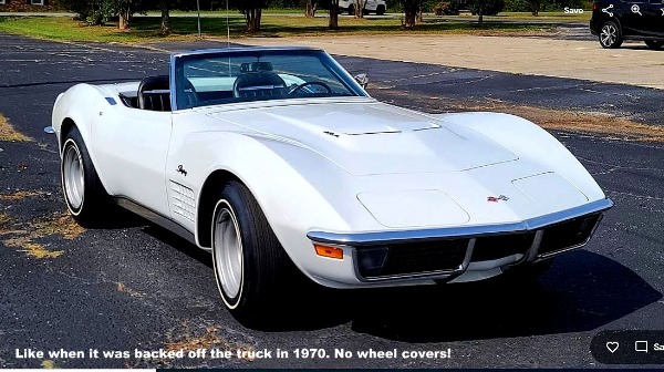 1970 Chevrolet Corvette Convertible LS5 2 Tops - SOLD!!