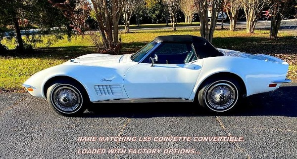 1970 Chevrolet Corvette Convertible LS5 2 Tops - SOLD!!