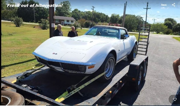 1970 Chevrolet Corvette Convertible LS5 2 Tops - SOLD!!