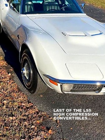 1970 Chevrolet Corvette Convertible LS5 2 Tops - SOLD!!