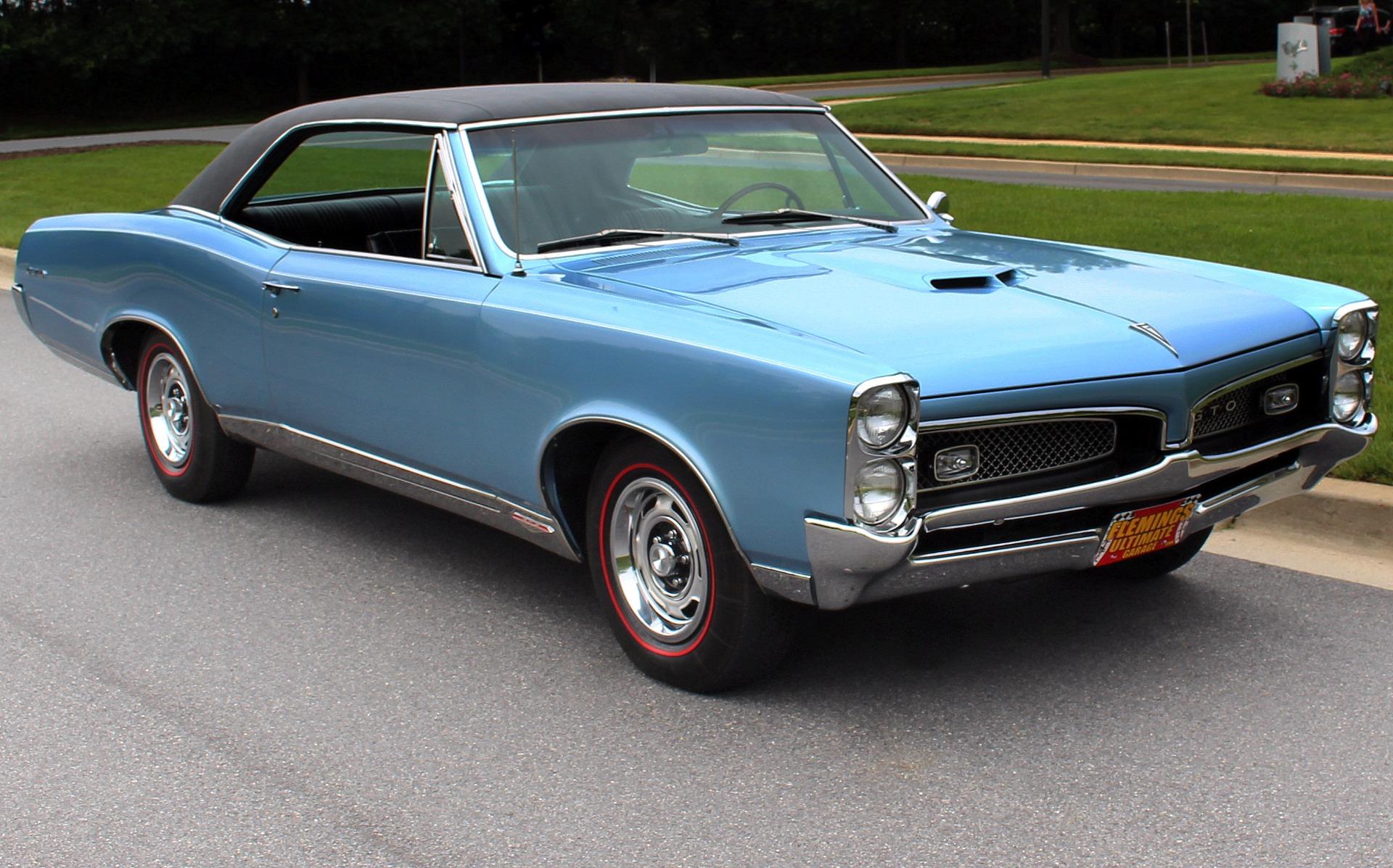 1967 Pontiac GTO Matching Numbers Factory 4 Speed with PHS Docs 1967 Pontiac GTO Matching Numbers Factory 4 Speed with PHS Docs