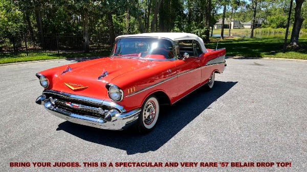 1957 Chevrolet Bel Air  Convertible - SOLD! Fuel Injection