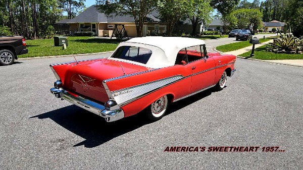 1957 Chevrolet Bel Air  Convertible - SOLD! Fuel Injection