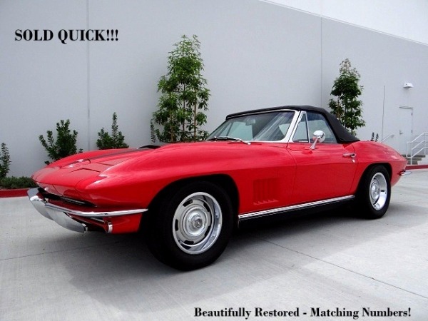 1967 Chevrolet Corvette Convertible