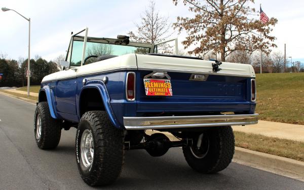 1975 Ford Bronco Pro Touring 4x4 with less than 100 test miles!!