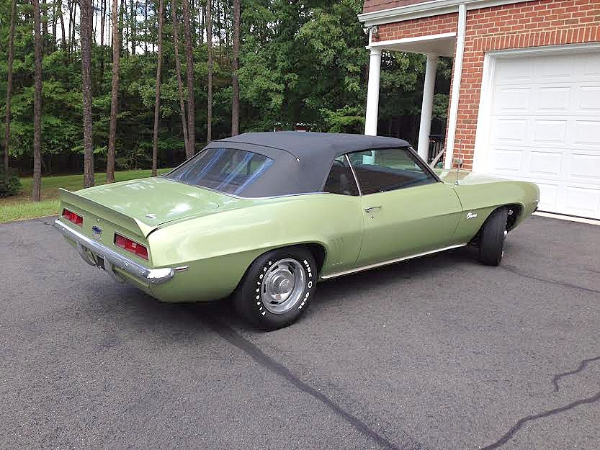 1969 Chevrolet Camaro Survivor Convertible