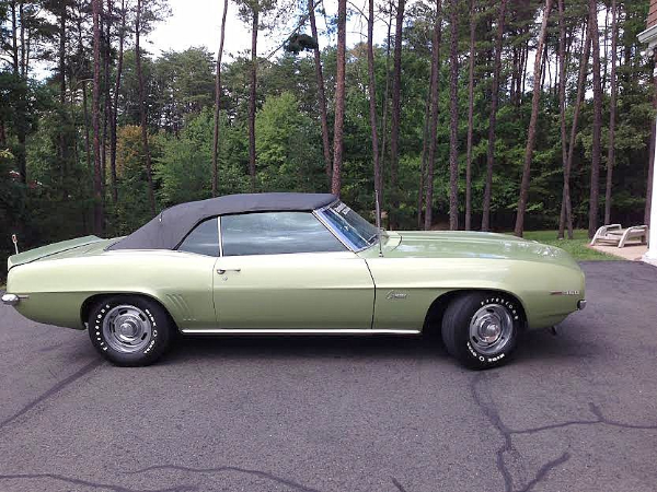 1969 Chevrolet Camaro Survivor Convertible