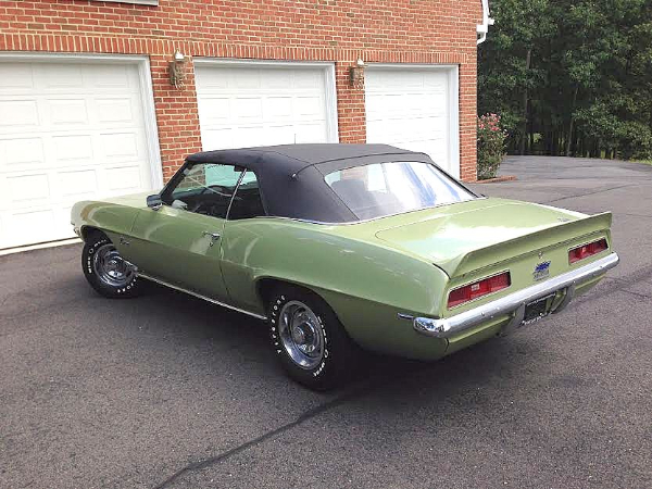 1969 Chevrolet Camaro Survivor Convertible