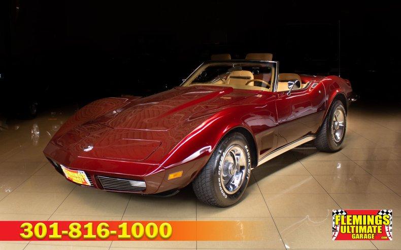 1973 Chevrolet Corvette 454 Convertible 