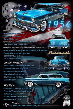 1956 Chevrolet Nomad Show Piece - SOLD!! Sport Wagon