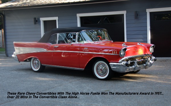 1957 Chevrolet Bel Air Convertible SOLD!!! HIGH HORSE FUELIE