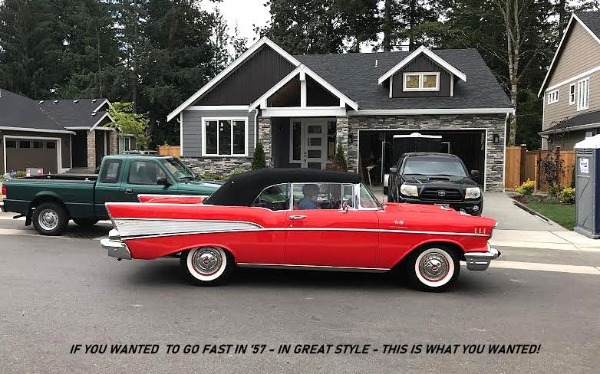 1957 Chevrolet Bel Air Convertible SOLD!!! HIGH HORSE FUELIE