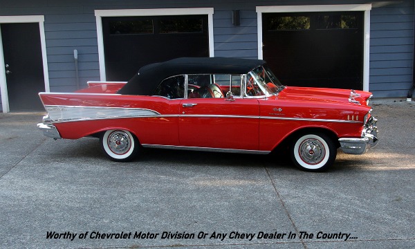 1957 Chevrolet Bel Air Convertible SOLD!!! HIGH HORSE FUELIE