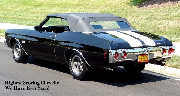 1972 Chevrolet Chevelle SS Convertible  SOLD!!