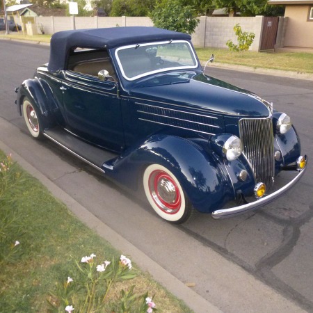 1936 FORD 68 RUMBLE SEAT CONVERTIBLE RESTOMOD