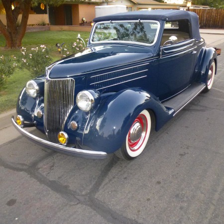 1936 FORD 68 RUMBLE SEAT CONVERTIBLE RESTOMOD