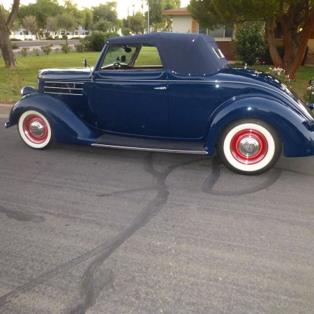 1936 FORD 68 RUMBLE SEAT CONVERTIBLE RESTOMOD