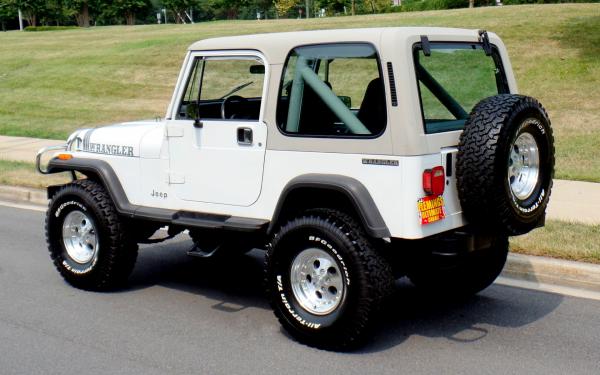 1990 Jeep Wrangler Convertible with Hardtop