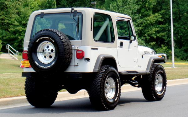 1990 Jeep Wrangler Convertible with Hardtop