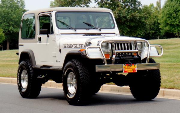 1990 Jeep Wrangler Convertible with Hardtop