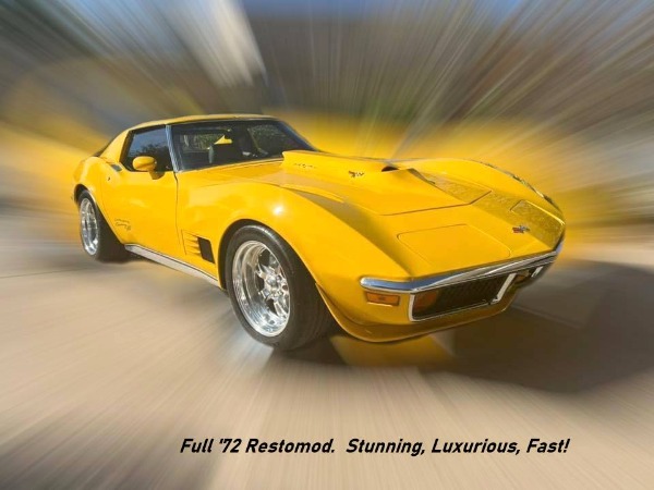 1972 Chevrolet C3 Corvette Stingray Restomod Pro Touring Custom.