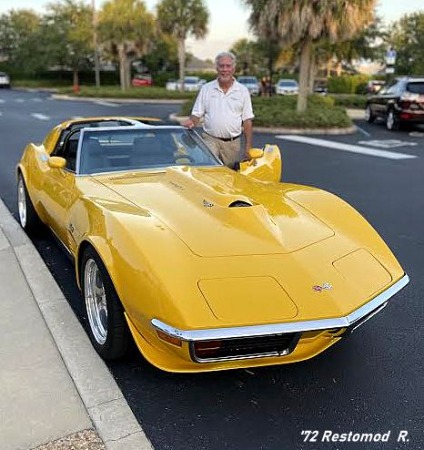 1972 Chevrolet C3 Corvette Stingray Restomod Pro Touring Custom.