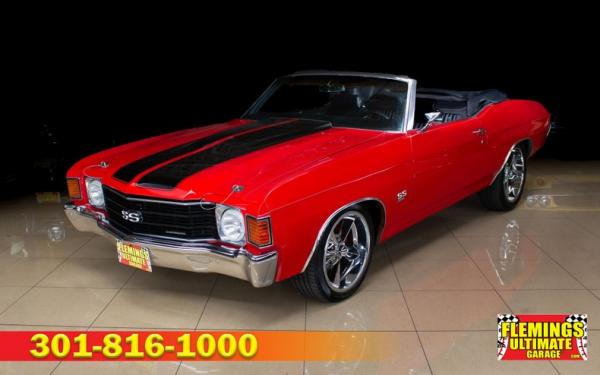 1972 Chevrolet Chevelle SS Pro touring convertible 