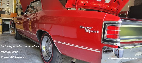 1967 Chevrolet Chevelle SS 396 Matching Real SS
