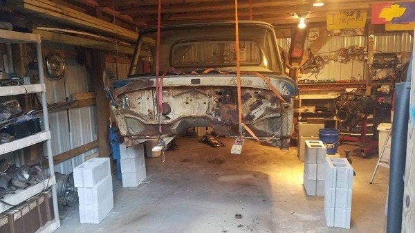 1963 FORD F100 Custom Shell Delivery, Frame Off Build