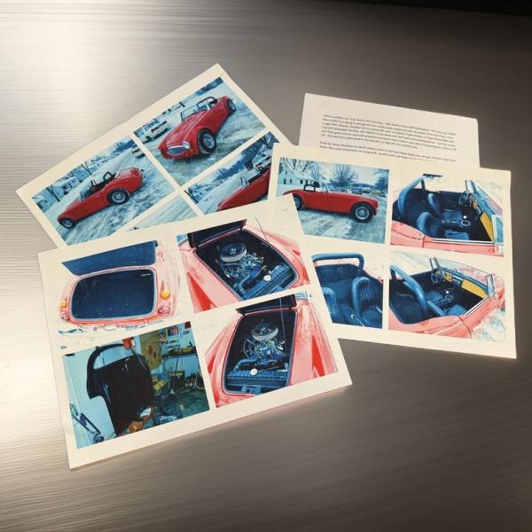 1987 Austin Healey 3000  V-8 replica 