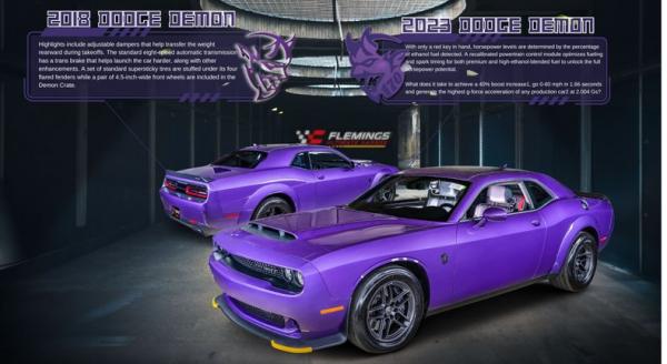 2023 Dodge Demon 170 Sold as pair 