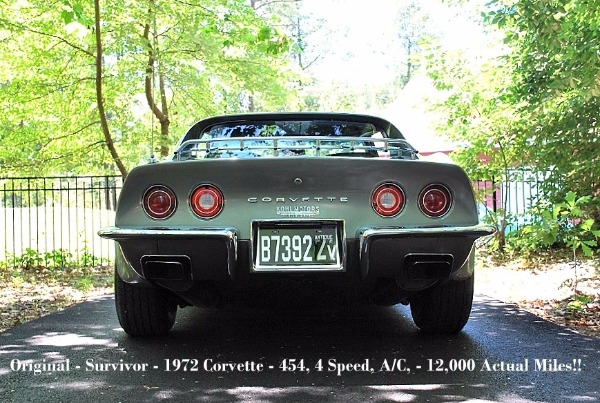 1972 Chevrolet Corvette Survivor  Stingray!