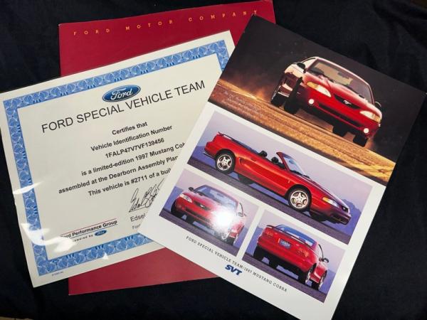 1997 Ford Mustang Cobra 