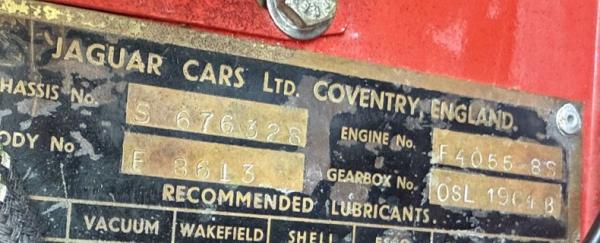 1954 Jaguar XK120 SE ROADSTER 