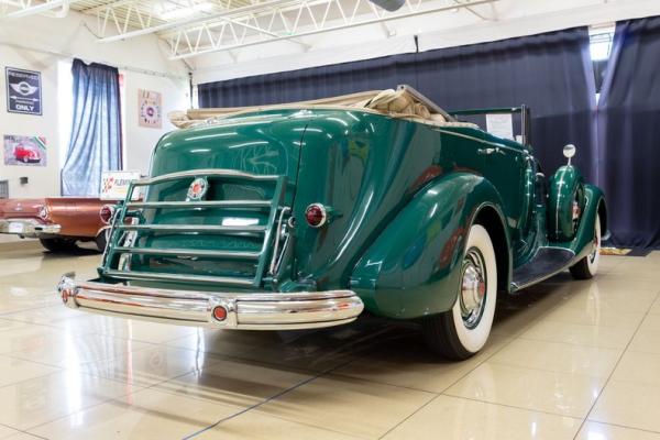 1937 Packard Super Eight Convertible Sedan 