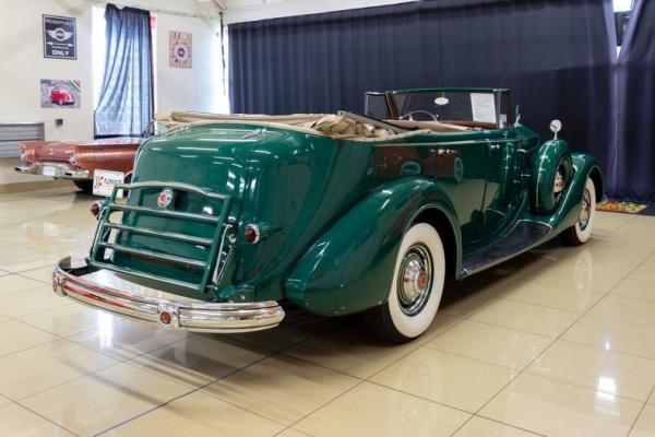1937 Packard Super Eight Convertible Sedan 