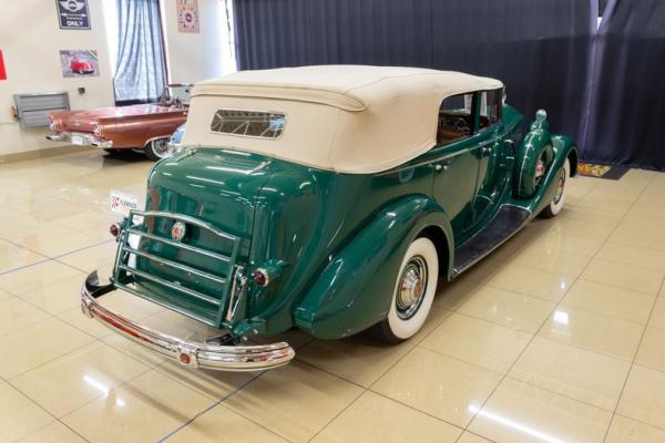1937 Packard Super Eight Convertible Sedan 