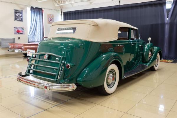 1937 Packard Super Eight Convertible Sedan 