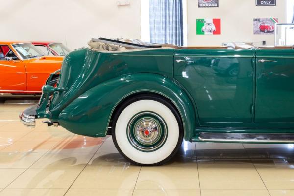 1937 Packard Super Eight Convertible Sedan 