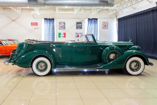 1937 Packard Super Eight Convertible Sedan 