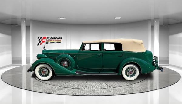 1937 Packard Super Eight Convertible Sedan 