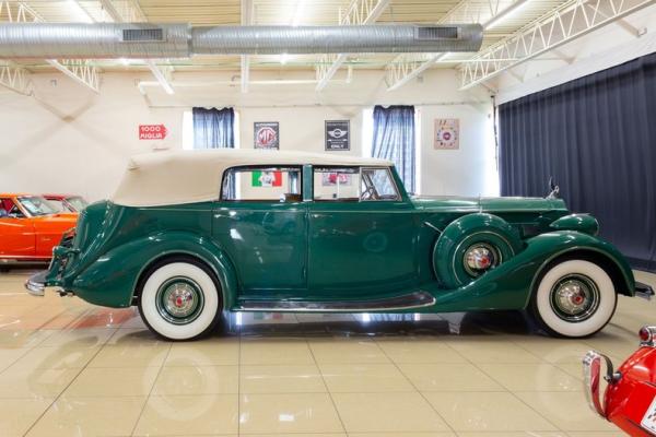 1937 Packard Super Eight Convertible Sedan 
