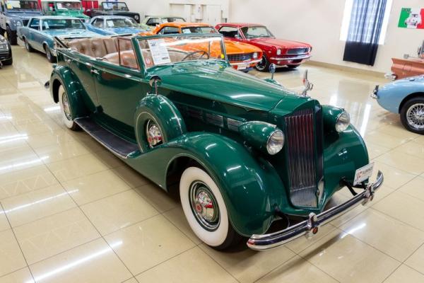 1937 Packard Super Eight Convertible Sedan 