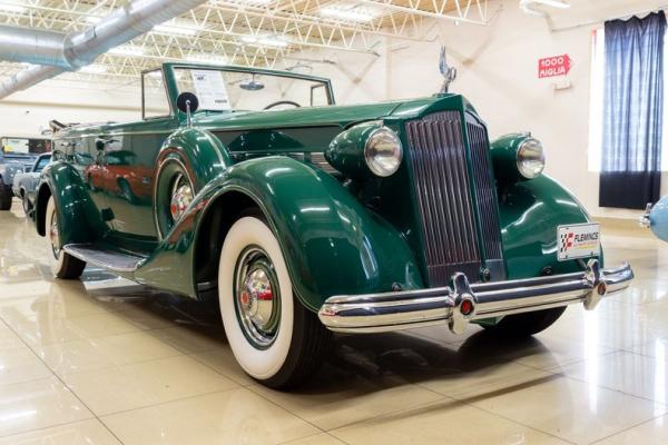 1937 Packard Super Eight Convertible Sedan 