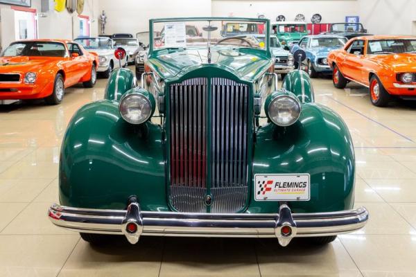 1937 Packard Super Eight Convertible Sedan 