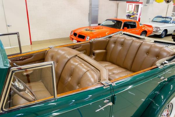 1937 Packard Super Eight Convertible Sedan 